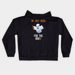 I'm Just Here For The Boos Kids Hoodie